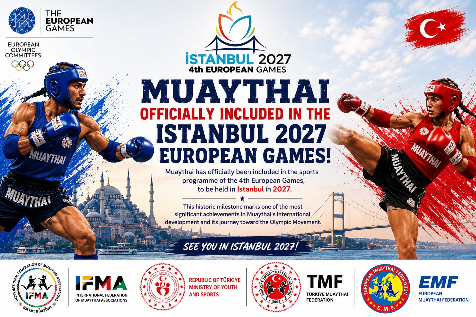 Poster European Games Istanbul, Turkiye